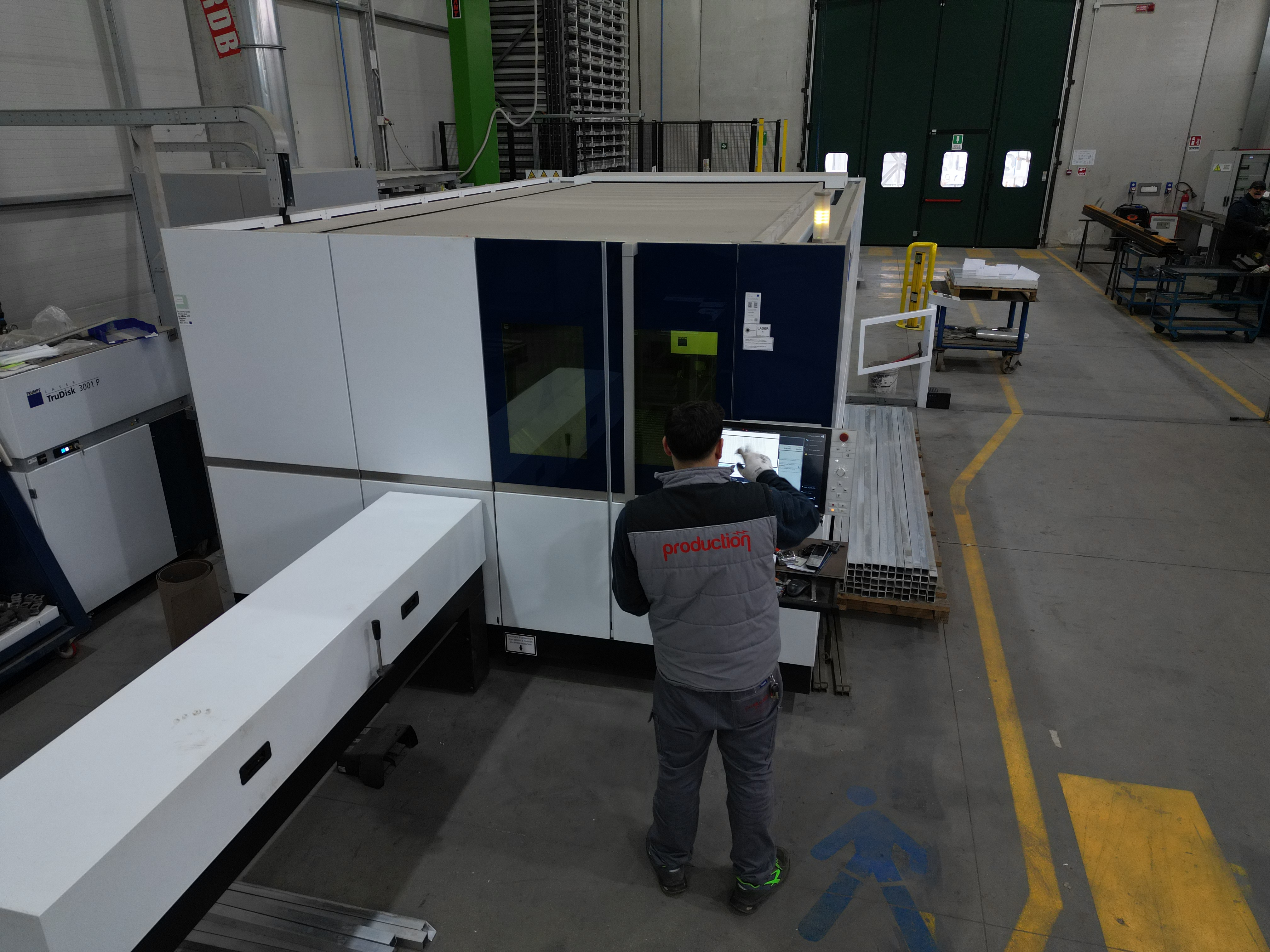Macchina per il taglio laser